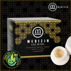 Face On Fire #9 1g Live Rosin