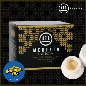 Banana OG 1g Live Rosin
