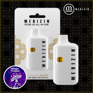 White Truffle .5g Live Rosin All-In-One